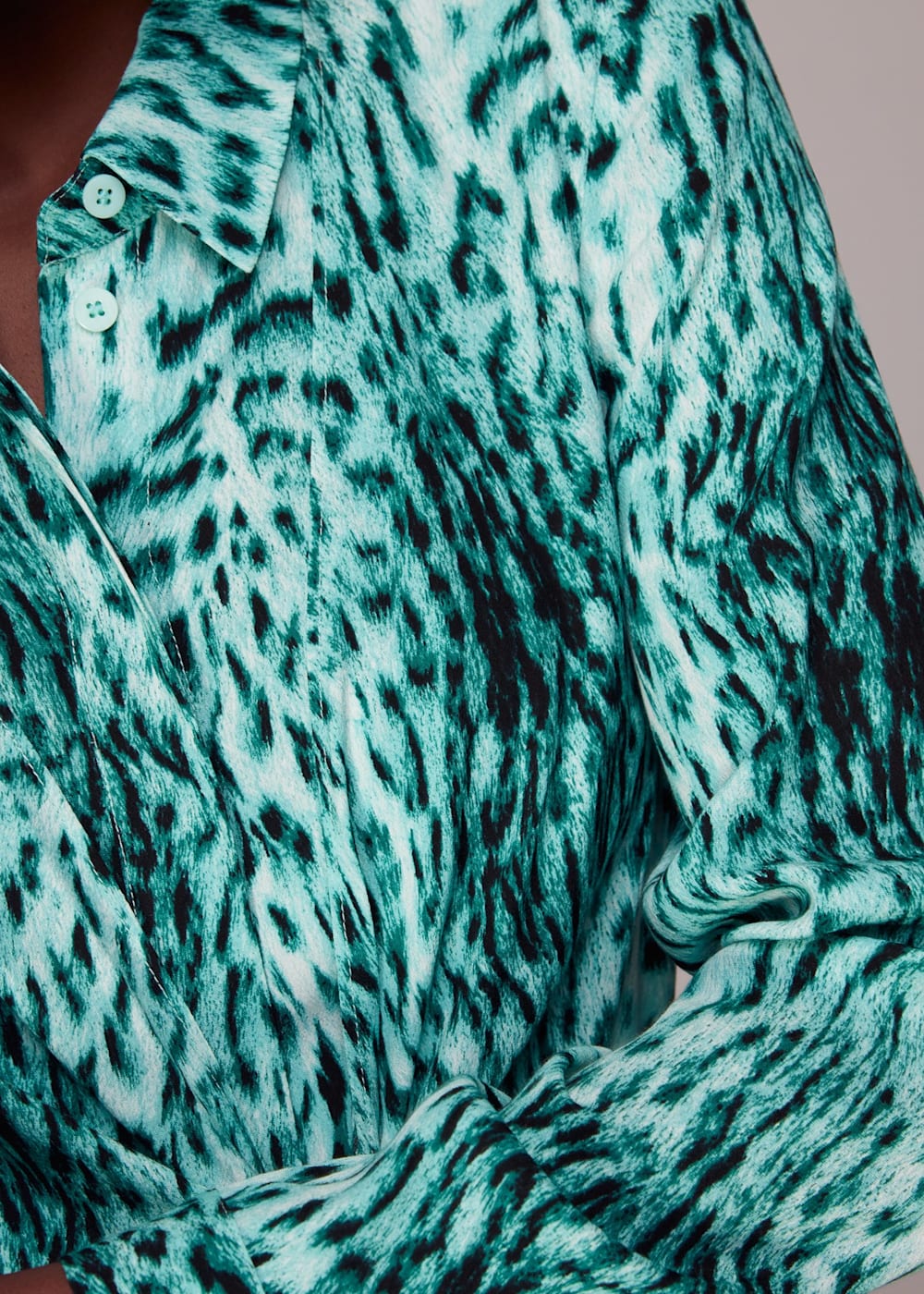 Whistles brushed leopard dress clearance